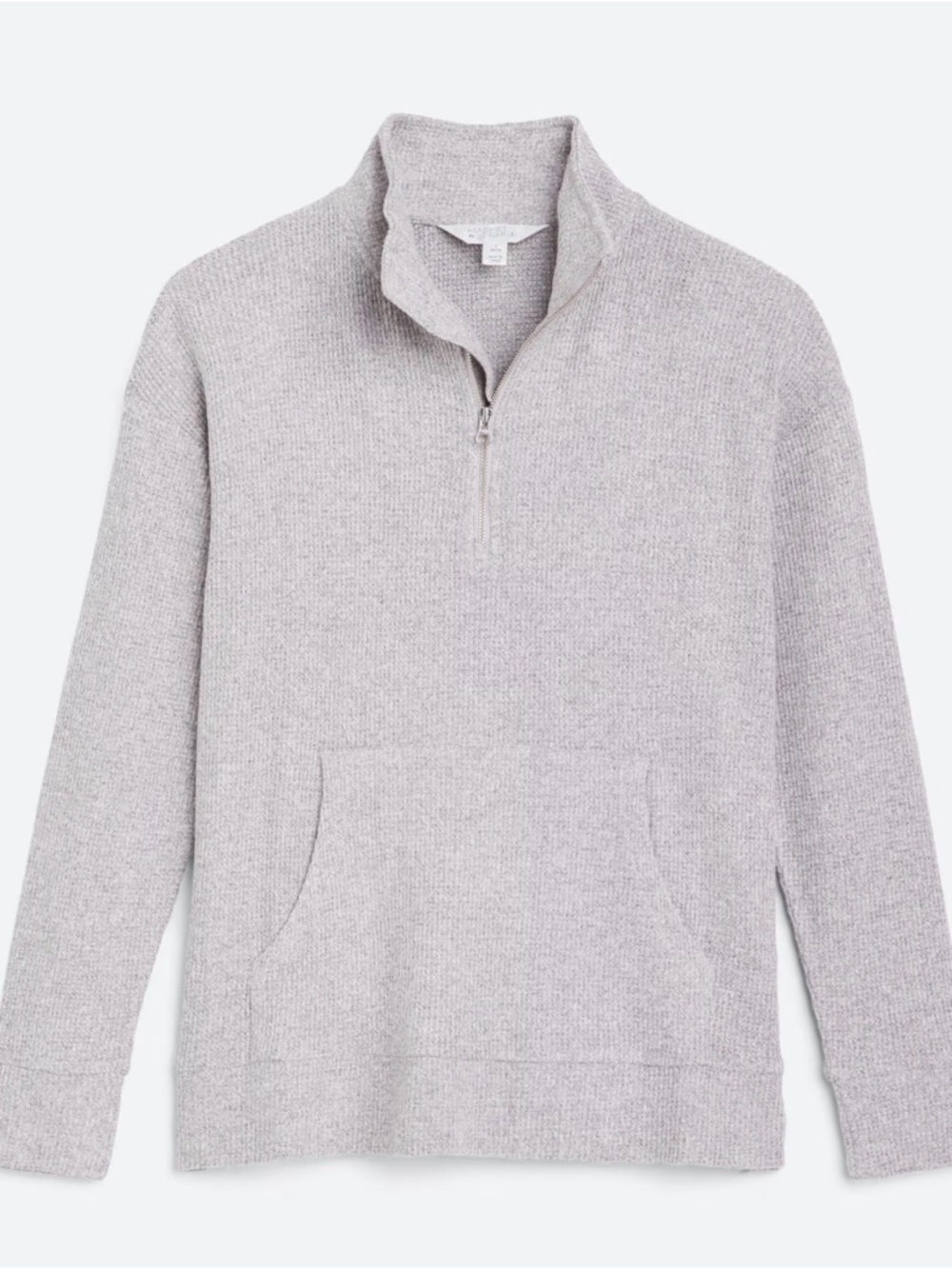 Market & Spruce Sydney Half-Zip Waffle Knit Pullover - XSP